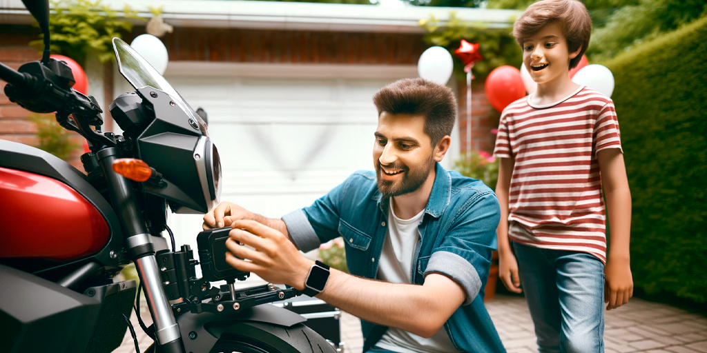 Todo Sobre Seguros, Vehículos, accesorios para moto, cotizar seguro de moto, seguro para moto, instalación de gadget, Día del Padre.