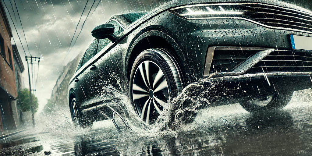 Todo Sobre Seguros Vehículos Tips para cuidar tu auto seguro para carro, neumáticos, charco, temporada de lluvias, mantenimiento de auto