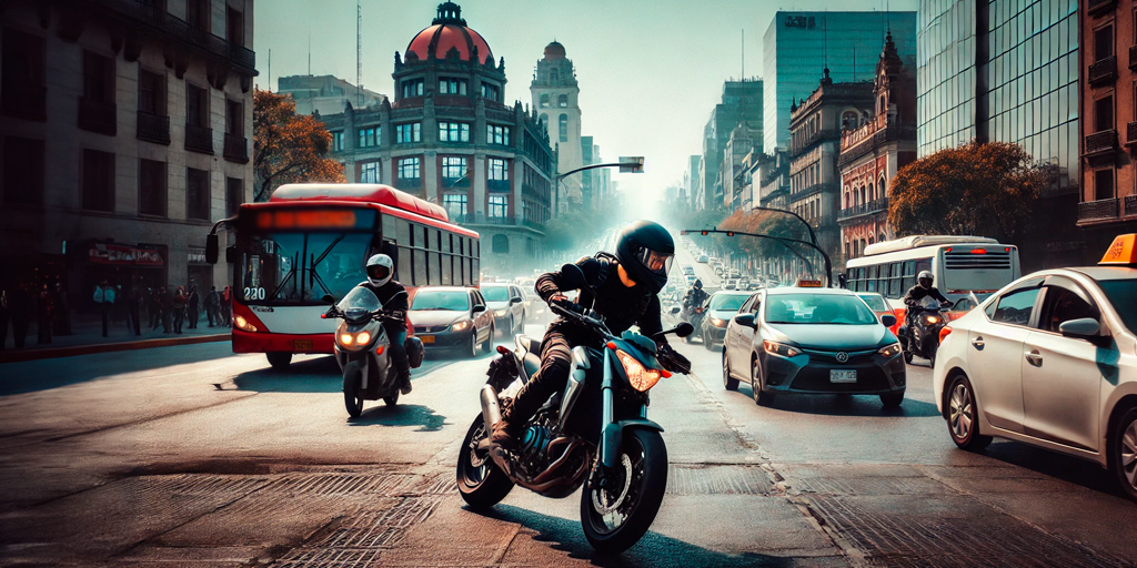 Todo Sobre Seguros Vehículos moverse en moto por la CDMX, seguro de moto, cotizar seguro de moto, tráfico en CDMX, motociclista, maniobrabilidad en moto, ventajas de la moto