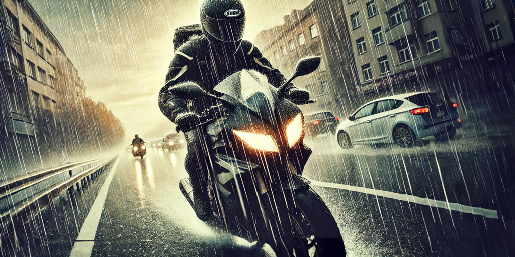 Todo Sobre Seguros Vehículos moverse en moto por la CDMX, seguro de moto, cotizar seguro de moto, conducción bajo la lluvia, equipo de protección, seguridad en moto